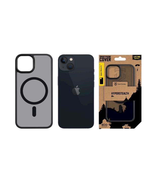 Дополнительное изображение книги «Tactical MagForce Hyperstealth Cover Защитный чехол для iPhone 13 / асфальт»