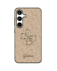 Guess Fixed Glitter Big 4G Metal Logo Чехол для Samsung Galaxy S25 Ultra