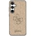 Guess Fixed Glitter Big 4G Metal Logo Чехол для Samsung Galaxy S25 Ultra