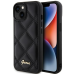 Guess Quilted Metal Logo Case Защитный Чехол для Apple iPhone 15