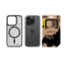 Tactical MagForce Hyperstealth Sika Защитный чехол для iPhone 15 Pro / асфальт