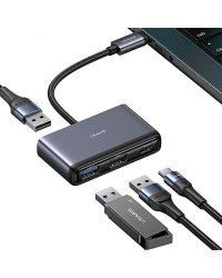 Usams 4in1 HUB 2xUSB 2.0 / USB 3.0 / USB-C USB Hub