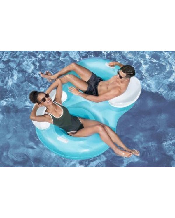 Bestway 43009 Inflatable Cool Comfort Двойной Надувной Круг 188×117cm