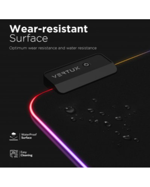 VERTUX SwiftPad-XL Игровой коврик с RGB подсветкой
