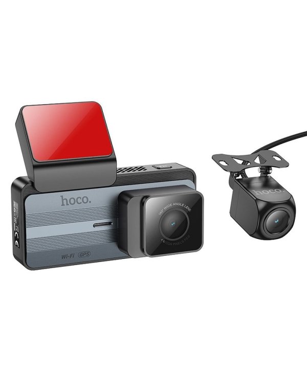 Hoco DV12 GPS 2K Видеорегистратор + 3адняя камера