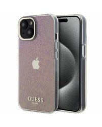 Guess IML Faceted Mirror Disco Iridescent Case Защитный Чехол для iPhone Apple 15