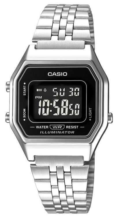CASIO LA680WA-1BDF Женские часы