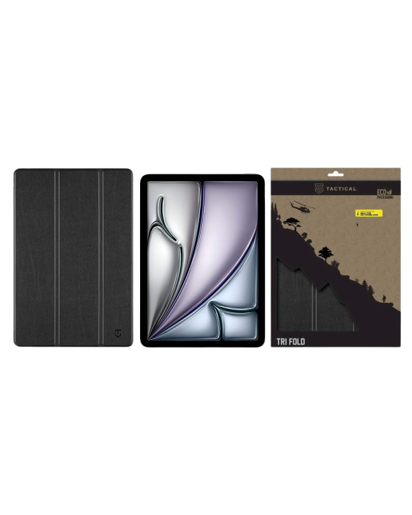 Tactical Book Tri Fold Case Чехол для планшета iPad Air 11 2024/2025/Air 5 2022/Air 4 2020 / чёрный