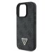 Guess Leather 4G Triangle Strass Защитный Чехол для Apple iPhone 16 Pro Max
