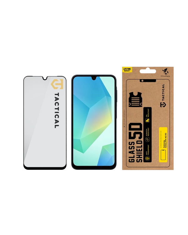 Tactical Glass Shield 5D Защитное стекло для Samsung Galaxy A16 4G/5G / A26 5G / чёрный