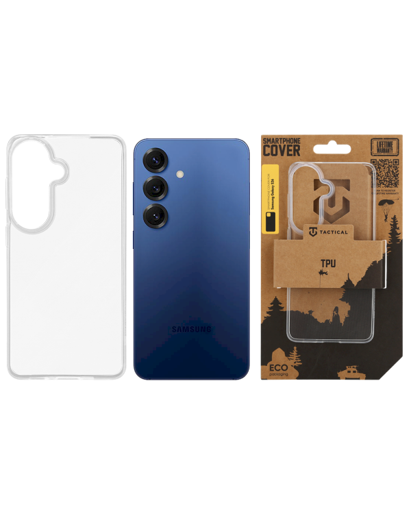 Tactical TPU Cover Защитный чехол для Samsung Galaxy S26 / прозрачный