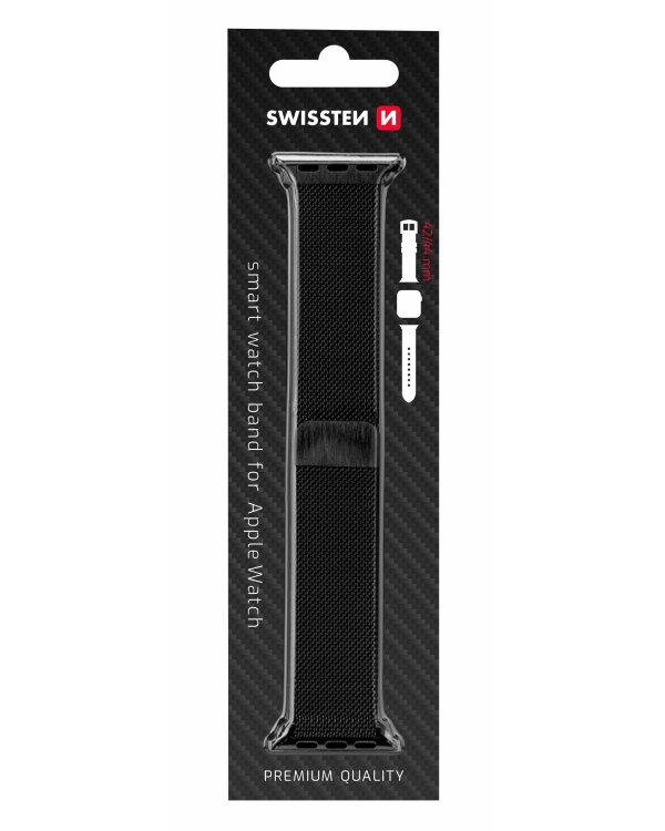 Swissten Металлический ремешок для Apple Watch 1/2/3/4/5/6 / SE / 42 мм / 44 мм