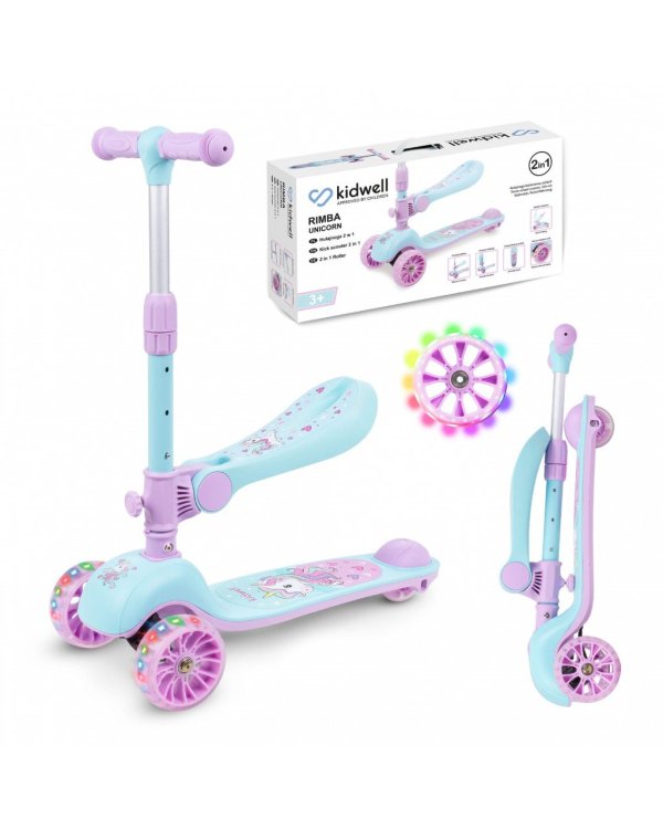 Kidwell Rimba Unicorn алюминиевый самокат