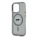 Karl Lagerfeld IML Karl Head Metal Frame MagSafe Case Защитный чехол для iPhone 15 Pro Max / чёрный