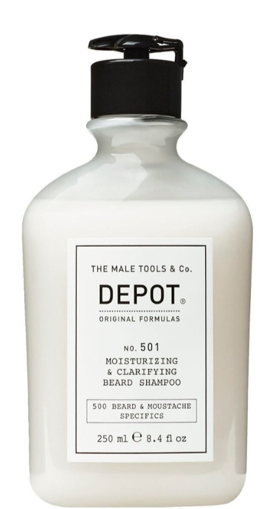 Depot No. 501 Moisturizing & Clarifying Beard Шампунь 250 ml