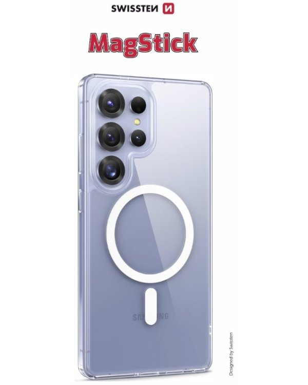 Swissten Clear Jelly MagStick Защитный Чехол для Samsung Galaxy S25 Ultra 5G