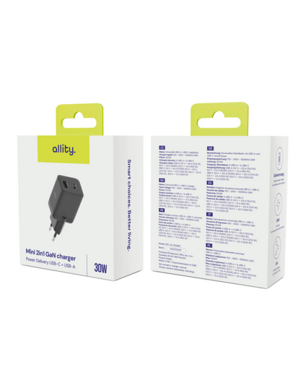 Allity ATC-01-30WAC 3арядное устройство 30W