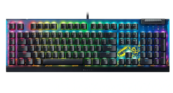Razer BlackWidow V4 X - Fortnite Edition Gaming Клавиатура