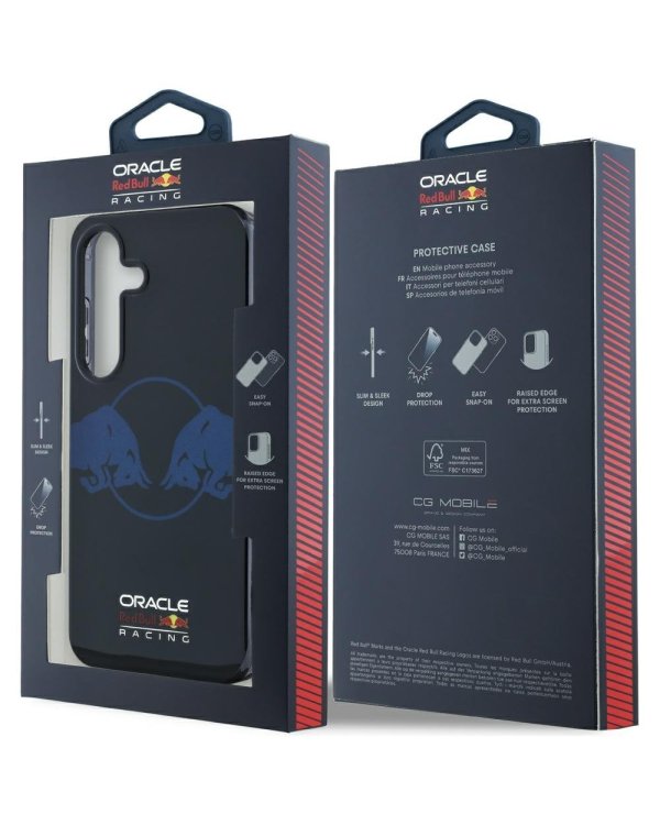 Red Bull Logo Two Bulls MagSafe MagSafe Чехол для Samsung Galaxy S25 Ultra