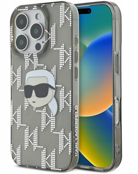 Karl Lagerfeld IML Karl Head Electroplated Защитный Чехол для Apple iPhone 16