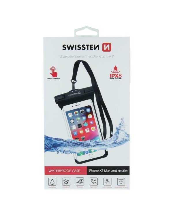 Swissten Водонепроницаемый чехол для телефонов IPX8