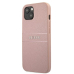 Guess GUHCP13MPSASBPI Saffiano Stripe Back Case Чехол для Apple iPhone 13 Rose