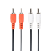 Gembird CCA-2R2R-6 Кабель RCA / 1.8m Gembird CCA-2R2R-6 Кабель RCA / 1.8m
