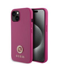 Guess Strass Metal Logo Back Case Защитный Чехол для Apple iPhone 15