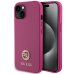 Guess Strass Metal Logo Back Case Защитный Чехол для Apple iPhone 15