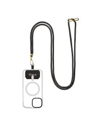 OBAL:ME NeckTag Allure Rope Ремешок на шею для телефонов / чёрный