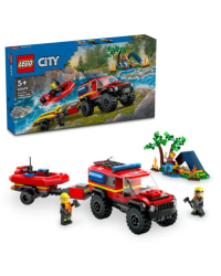 LEGO 60412 4x4 Fire Truck with Rescue Boat Конструктор