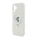 Karl Lagerfeld Ringstand Karl and Choupette MagSafe Case Защитный чехол для iPhone 16 / белый