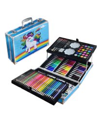 RoGer Professional Hабор для многоцветного рисования в металлическом футляре Unicorn