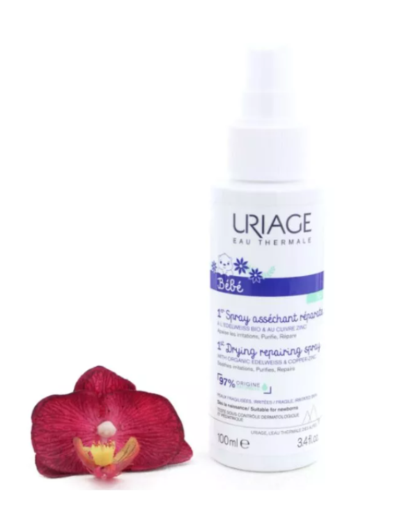 Uriage BÉBÉ 1st Drying Восстанавливающий спрей 100 ml