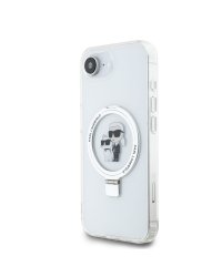 Karl Lagerfeld Ringstand Karl and Choupette MagSafe Case Чехол для Apple iPhone 16e