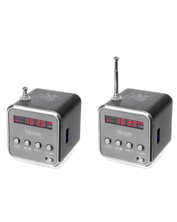 RoGer Bluetooth Wireless Speaker Беспроводная колонка с FM Radio / Handsfree / LED / AUX / USB / 3W