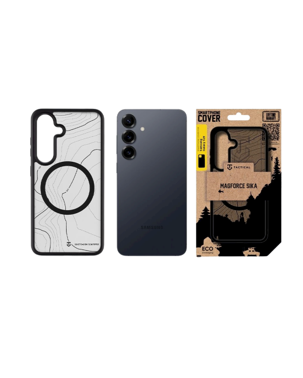 Tactical MagForce Hyperstealth Sika Cover Защитный чехол для Samsung Galaxy S25 / асфальт