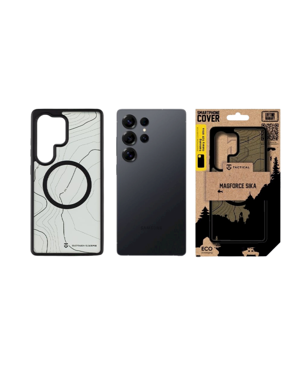 Tactical MagForce Hyperstealth Sika Cover Защитный чехол для Samsung Galaxy S25 Ultra / асфальт