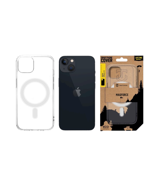 Tactical MagForce Cover Защитный чехол для Apple iPhone 13 / прозрачный
