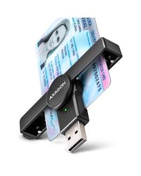 AXAGON CRE-SMPA USB Smart Card Reader / ID Reader