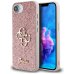 Обложка книги «Guess PU Fixed Glitter 4G Metal Logo Case Чехол для Apple iPhone 16e»