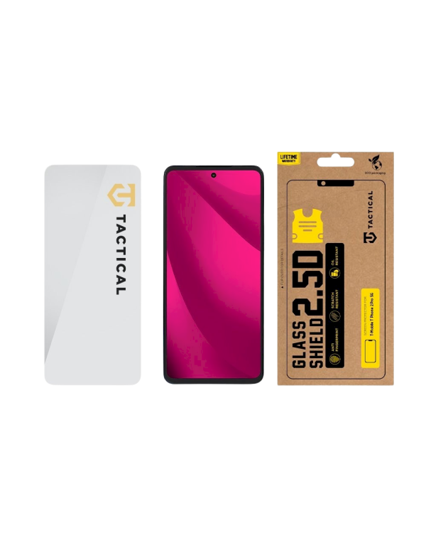 Tactical Glass Shield 2.5D Защитное стекло для T-Mobile T Phone 2 Pro 5G / прозрачный