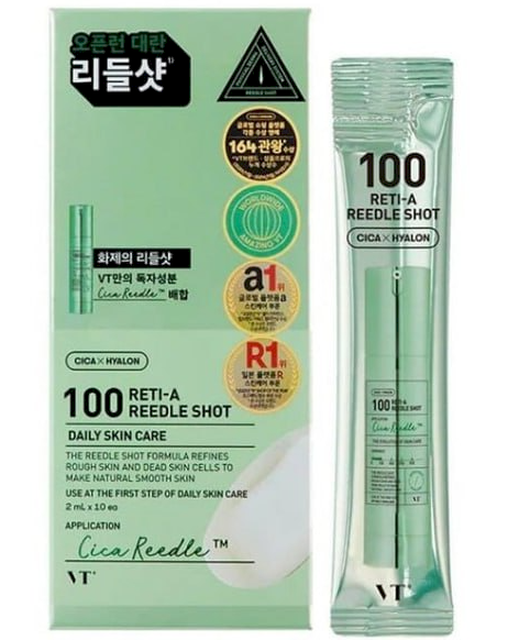 VT COSMETICS Reti-a Reedle Shot 100 SET 2 ml*10 pcs Средство для лица