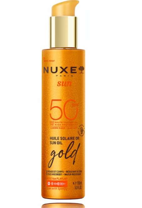 Nuxe Sun Gold Солнцезащитное масло SPF30 150ml