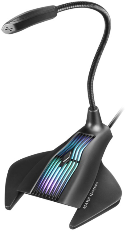 Обложка книги «Mars Gaming MMIC USB Mикрофон c RGB для / Win / Mac / PS4 / PS5»