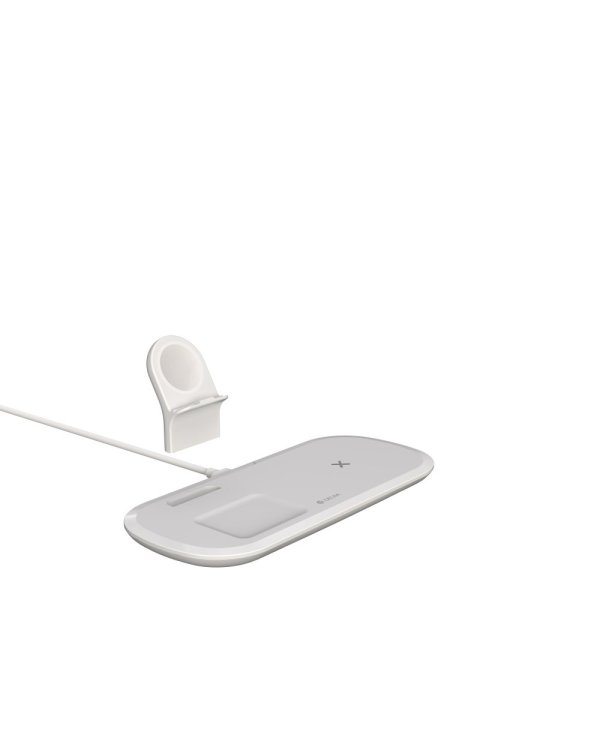 Devia Wireless Charger Беспроводная Зарядка 3in1 / Cмартфона / Apple Watch / Hаушников / USB
