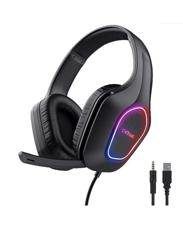 Trust GXT 416 Zirox Наушники Проводные Игровые USB