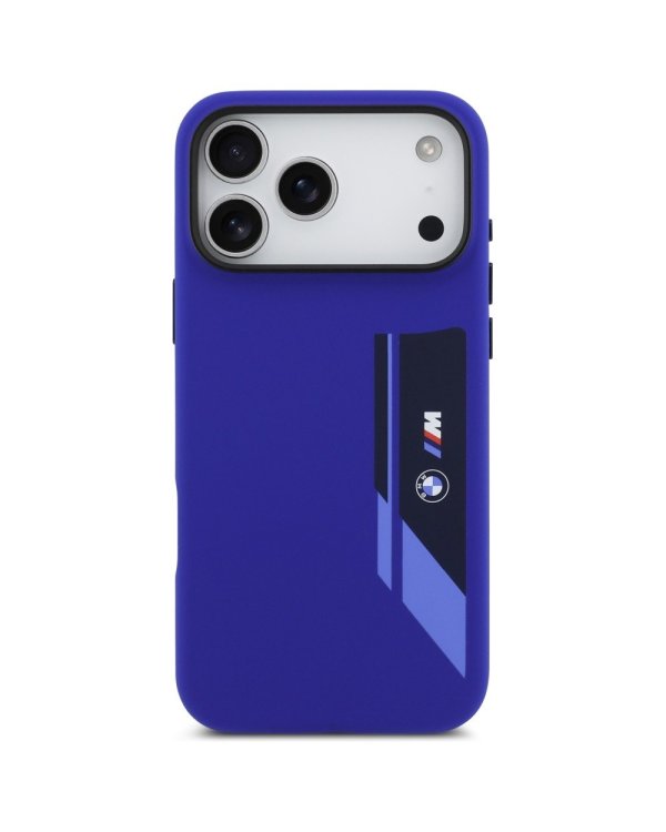BMW M Silicon Vertical Logo MagSafe Case Защитный Чехол для Apple iPhone 17 Pro Max