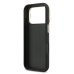 Guess PU Grained 4G Logo Stand Camera Frame Case Защитный чехол для iPhone 17 Pro / чёрный