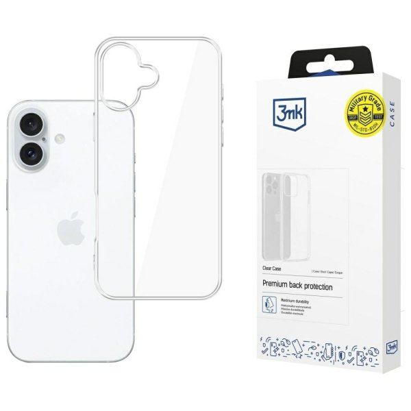 3MK Clear Case Чехол для Apple iPhone 17 3MK Clear Case Чехол для Apple iPhone 17